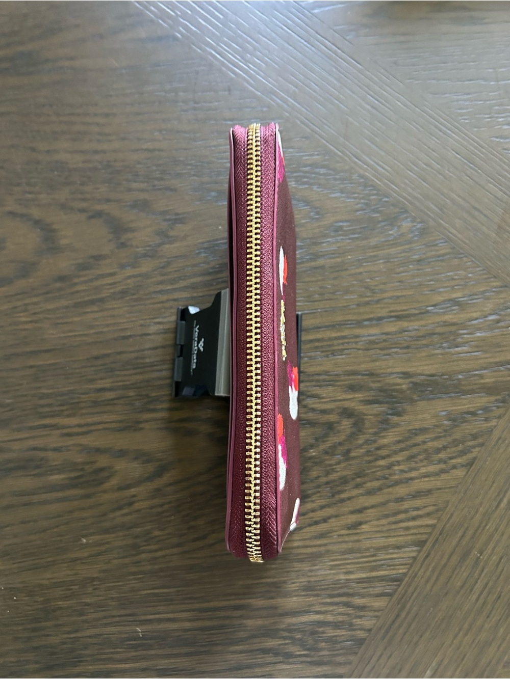 Coach Zip-Around Wallet in Field Floral Print coated Canvas EXCELLENT CONDITION - Picture 4 of 16